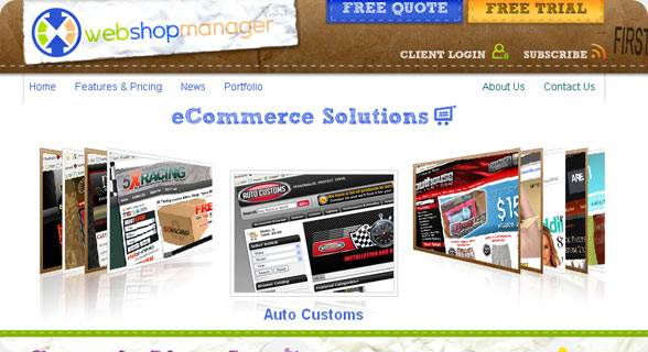 Visit Web Shop Manager - San Diego Web Design Solutions - Website Project