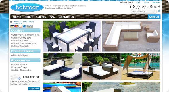 San Diego Website Design - project Babmar