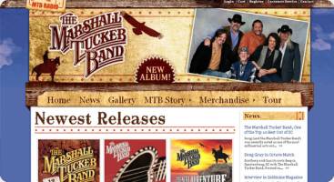 Visit Marshall Tucker Band - San Diego Web Design Solutions - Website Project
