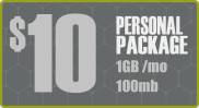 Managed Share Hosting - Personal Package