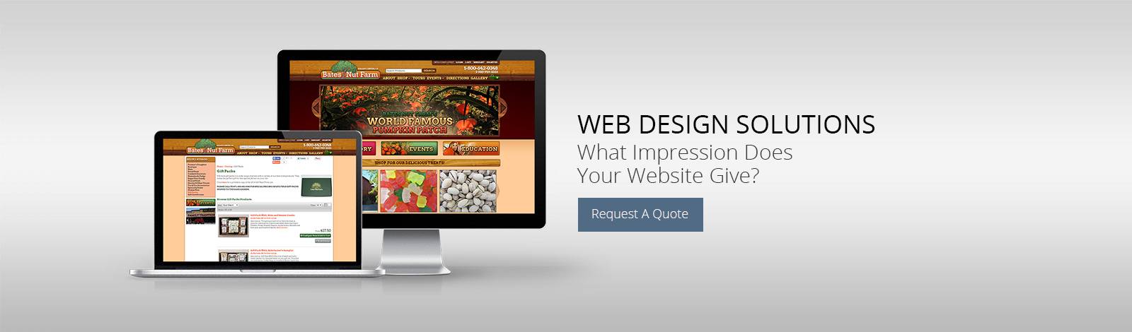Web Design Solution - Request A Quote